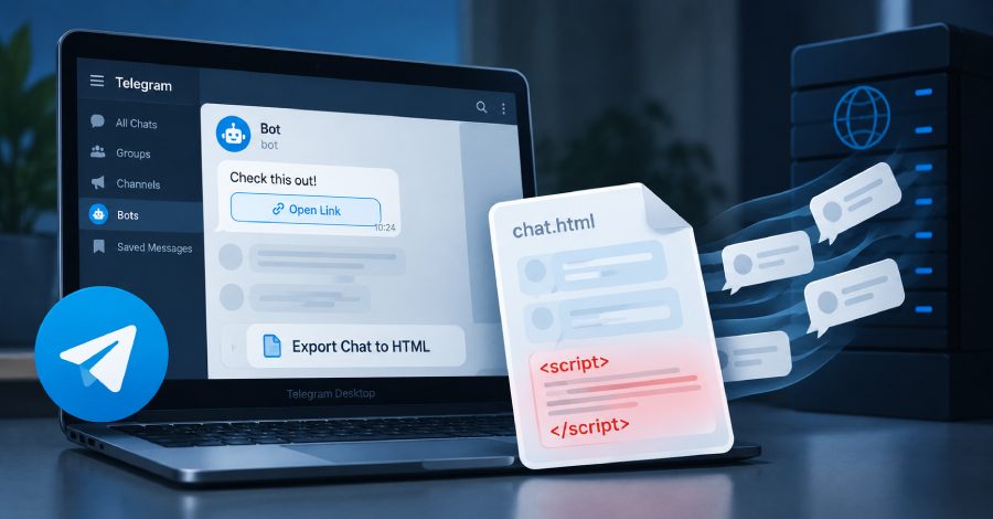 Telegram Desktop Export Flaw Exposes Hidden JavaScript Risks for Domain Owners
