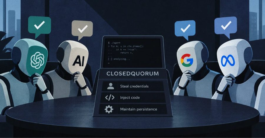 AI-Powered Malware CLOSEDQUORUM Lets Four Models Vote on Attack Strategy
